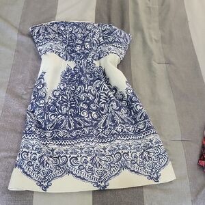 J. Crew Collection White Cotton Dress